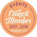Ik heb me anderhalf jaar lang 'Events Council Member' voor Stampin' Up! in Nederland mogen noemen!