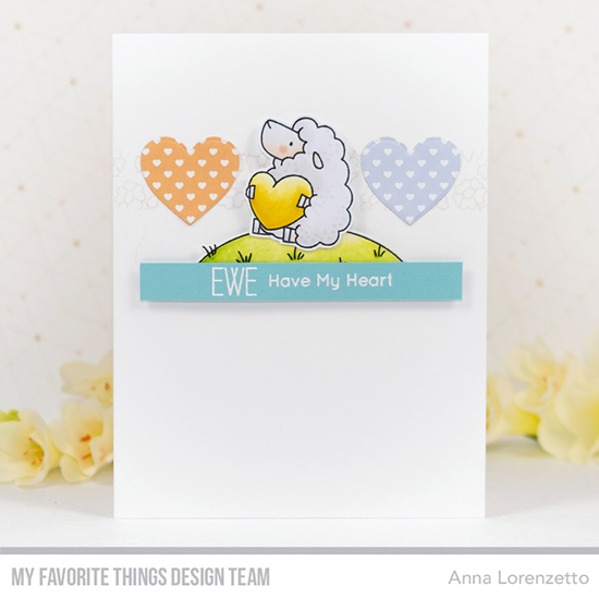 Handmade card by Anna Lorenzetto featuring products from My Favorite Things #mftstamps