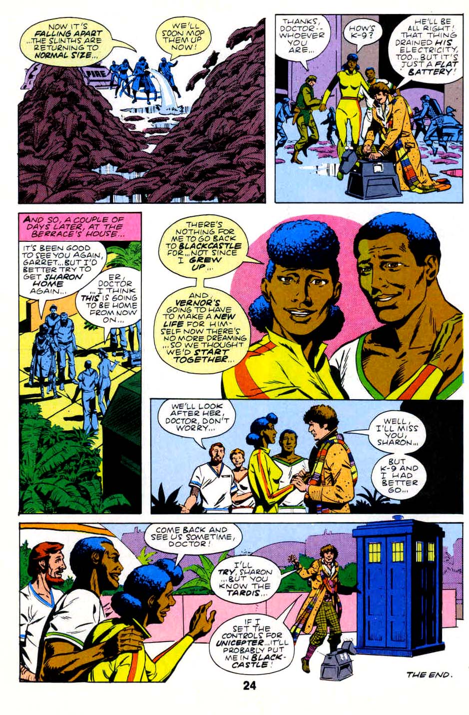 Read online Doctor Who (1984) comic -  Issue #8 - 26
