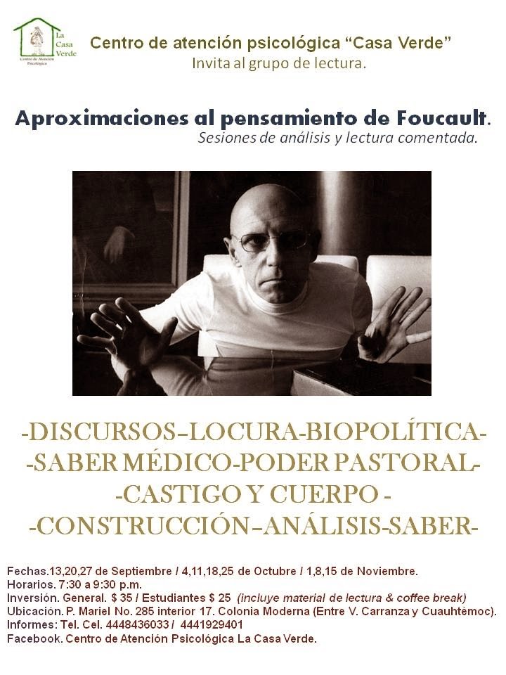 Aproximaciones al pensamiento de Foucault