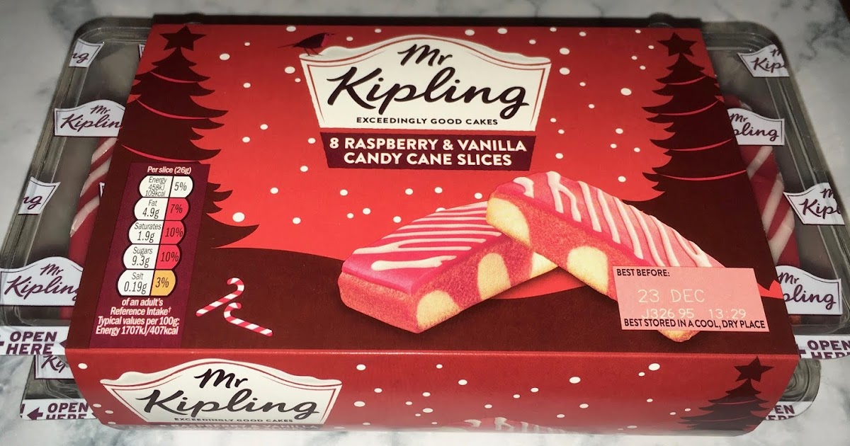 FOODSTUFF FINDS Mr Kipling Candy Cane Slices (Asda) By Cinabar