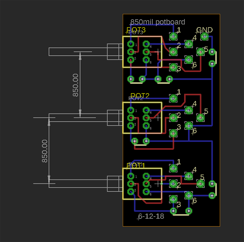 AUDIODiWHY Creating a New Device in an Eagle Library9mm Pot