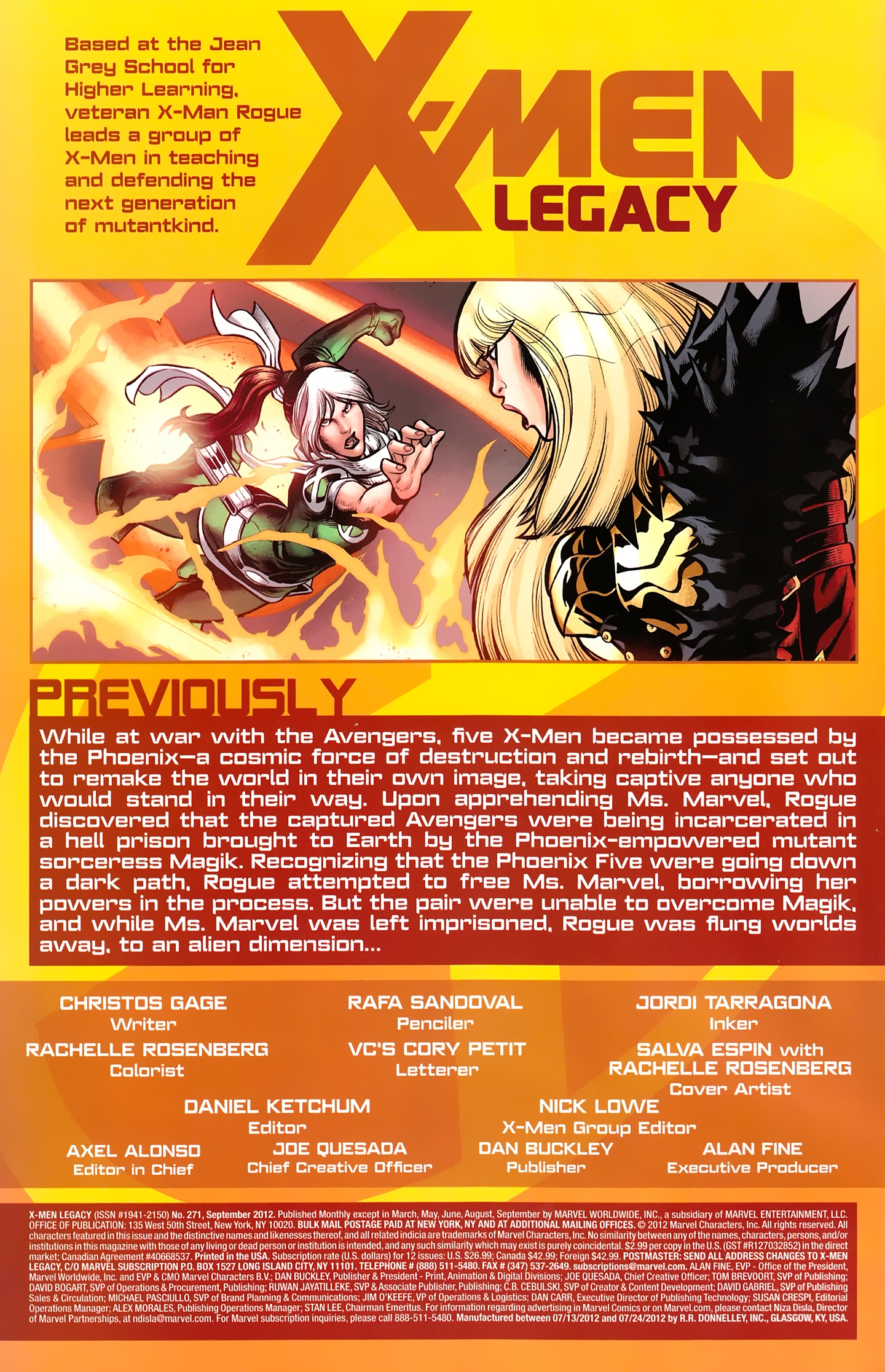 X-Men Legacy (2008) Issue #271 #66 - English 4