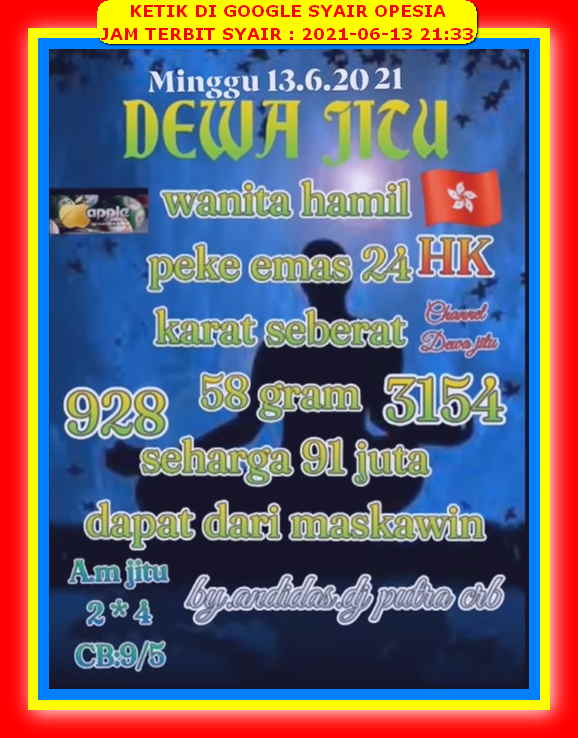 PREDIKSI HK MALAM INI