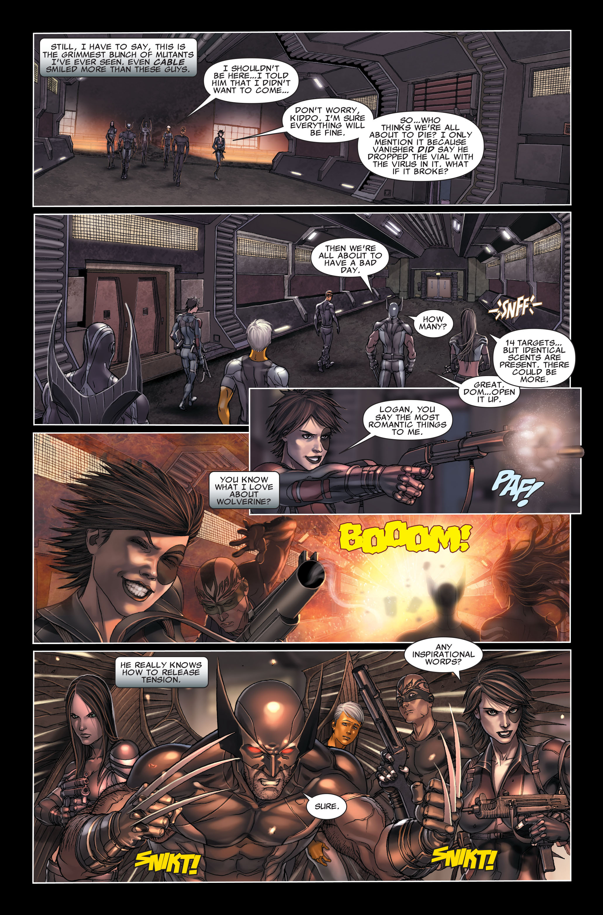 Read online X-Force (2008) comic -  Issue #9 - 12