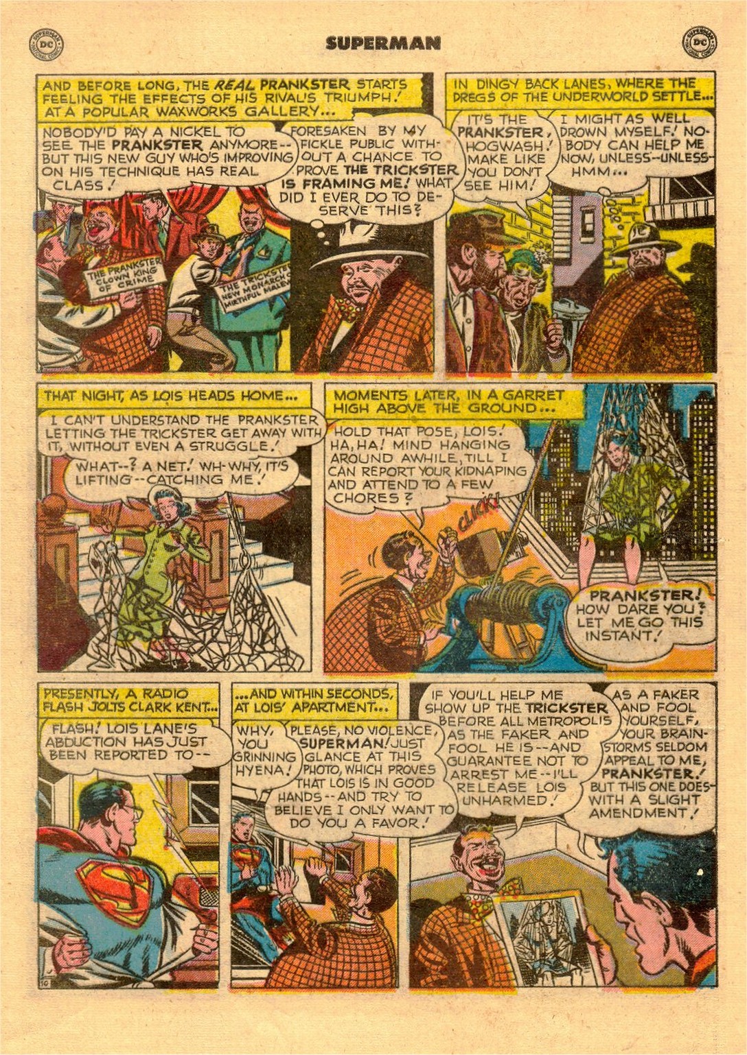 Read online Superman (1939) comic -  Issue #69 - 11