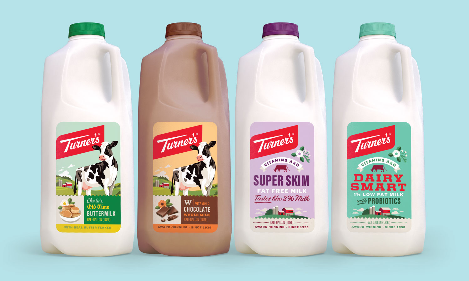 Turner’s Dairy Packaging Of The World