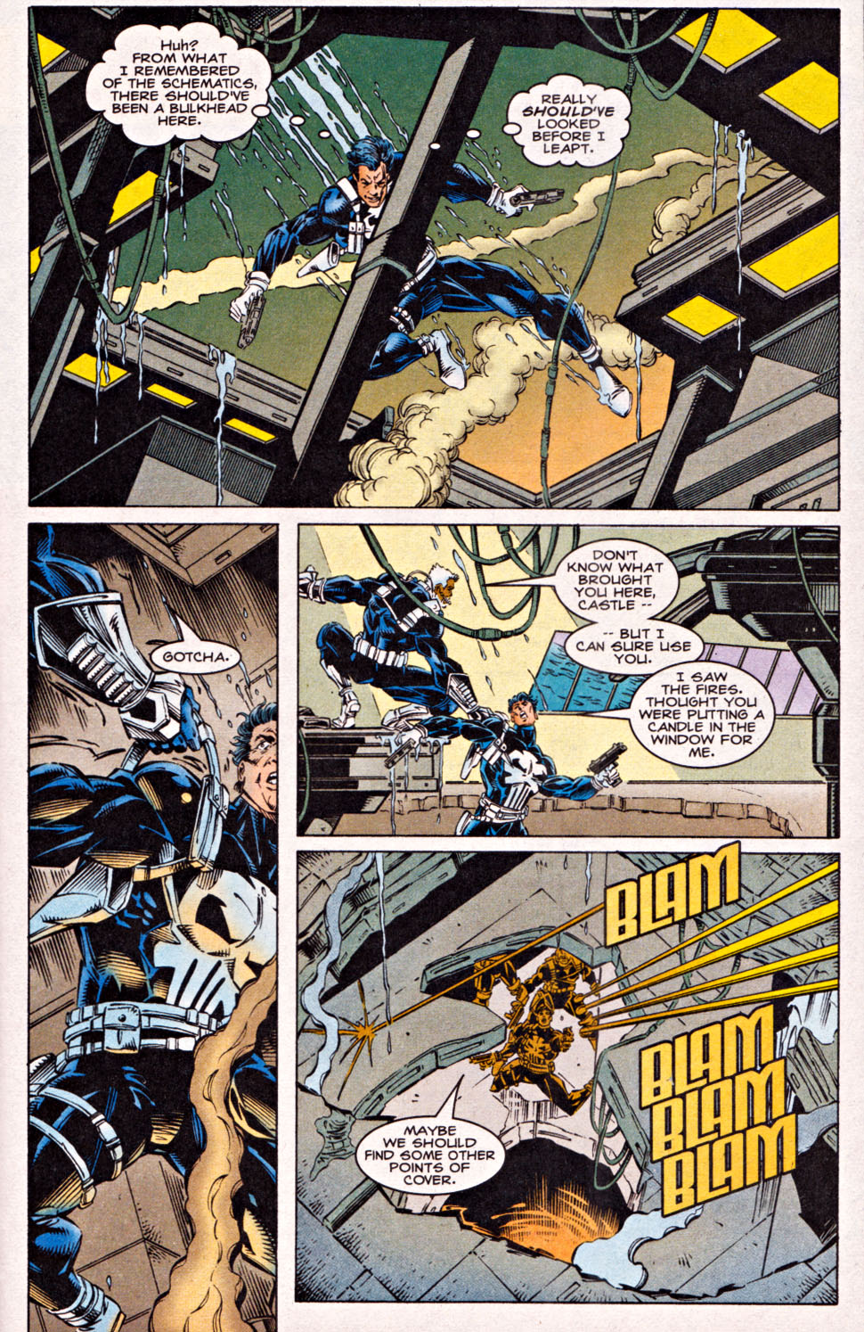 Read online Punisher (1995) comic -  Issue #11 - Onslaught - 16