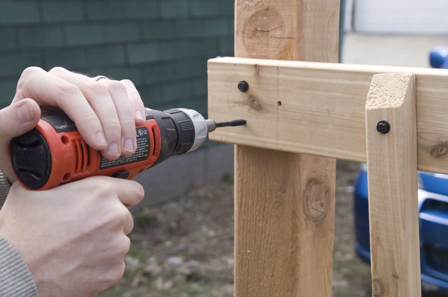 One Canadian Home Building a Fence Part II