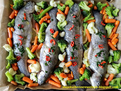 ryba z warzywami