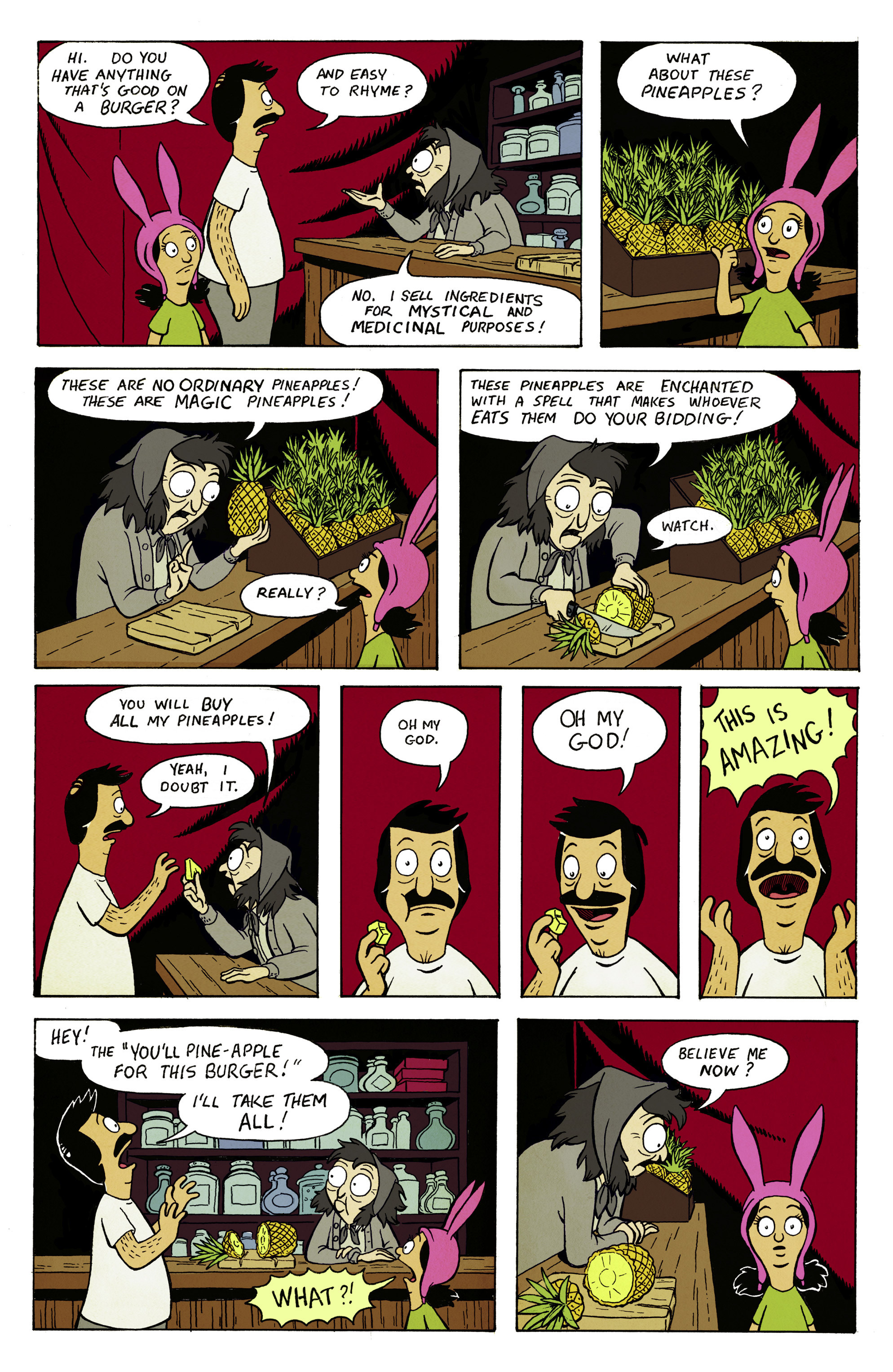 Read online Bob's Burgers (2015) comic -  Issue #4 - 13