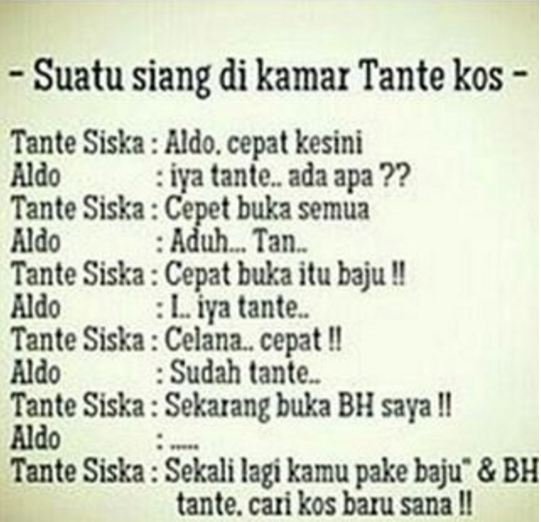 Gambar Kata Kata Ngeres Tapi Lucu Lucu Jorok