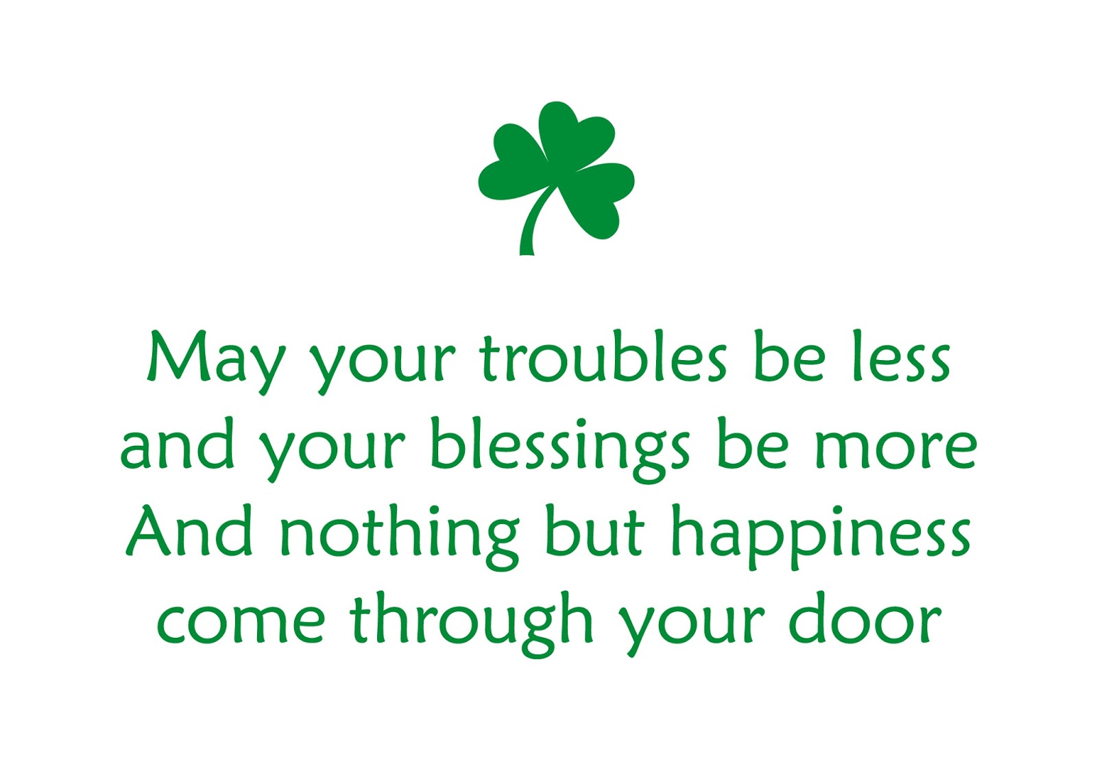 One of the favorite days of the Irish is March 17th One of the favorite days of the Irish is March 17th