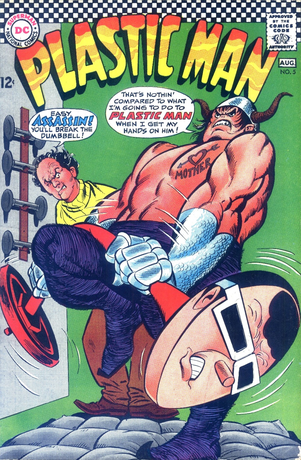 Read online Plastic Man (1966) comic -  Issue #5 - 1