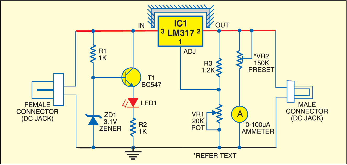 Simple Adjustable DC - DC Converter | Top Circuits