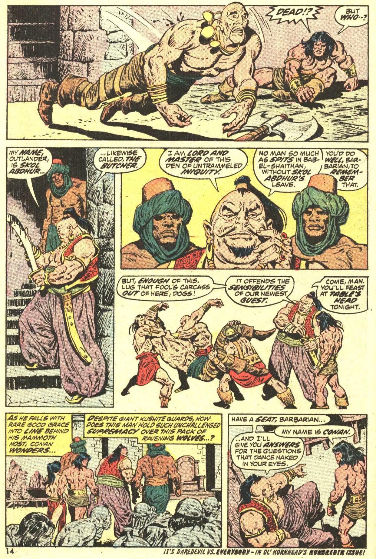Read online Conan the Barbarian (1970) comic -  Issue #27 - 11