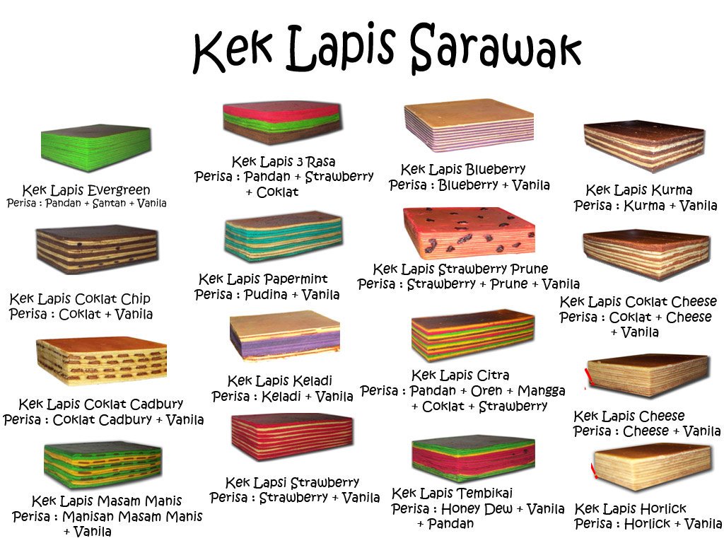 KEK LAPIS SARAWAK: KEK LAPIS SARAWAK