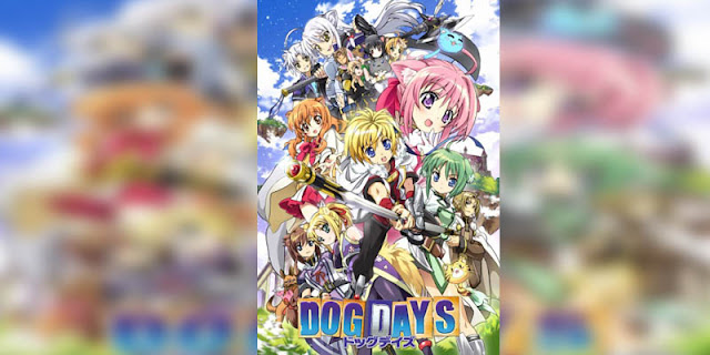 Rekomendasi Anime Game, Tentang Masuk Dunia Game Dog Days terbaik