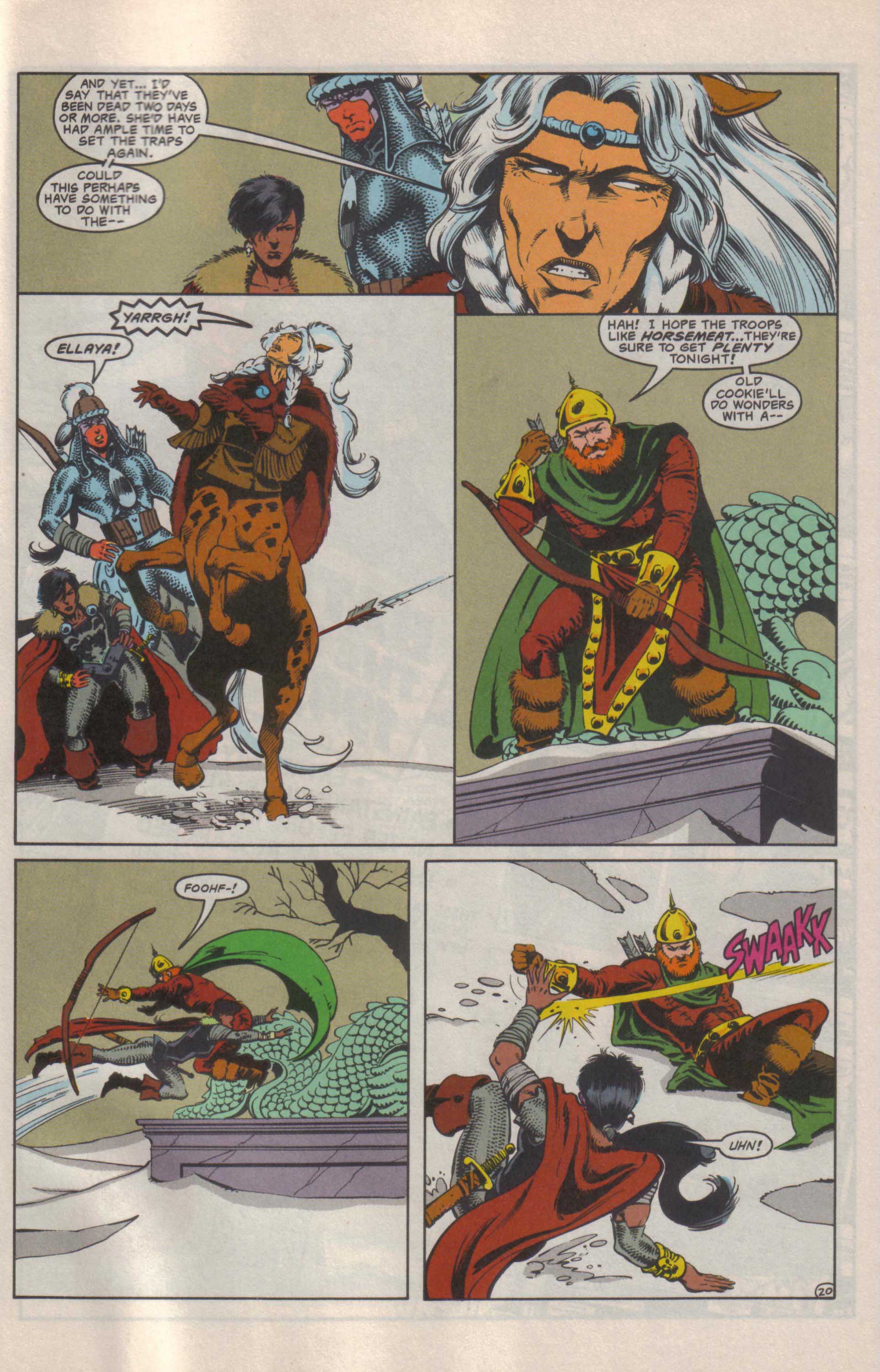 Read online Advanced Dungeons & Dragons comic -  Issue #25 - 21