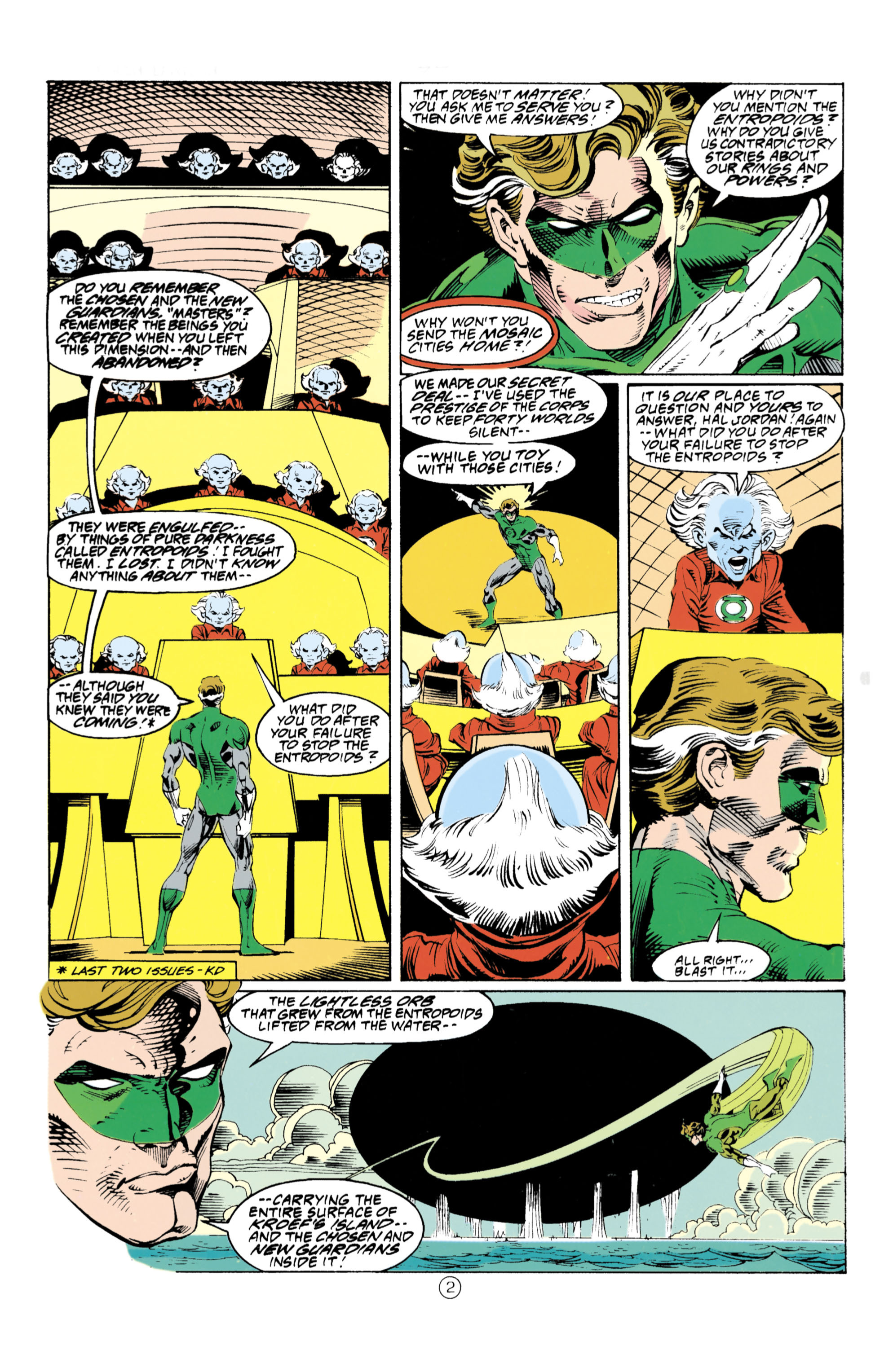 Read online Green Lantern (1990) comic -  Issue #34 - 3