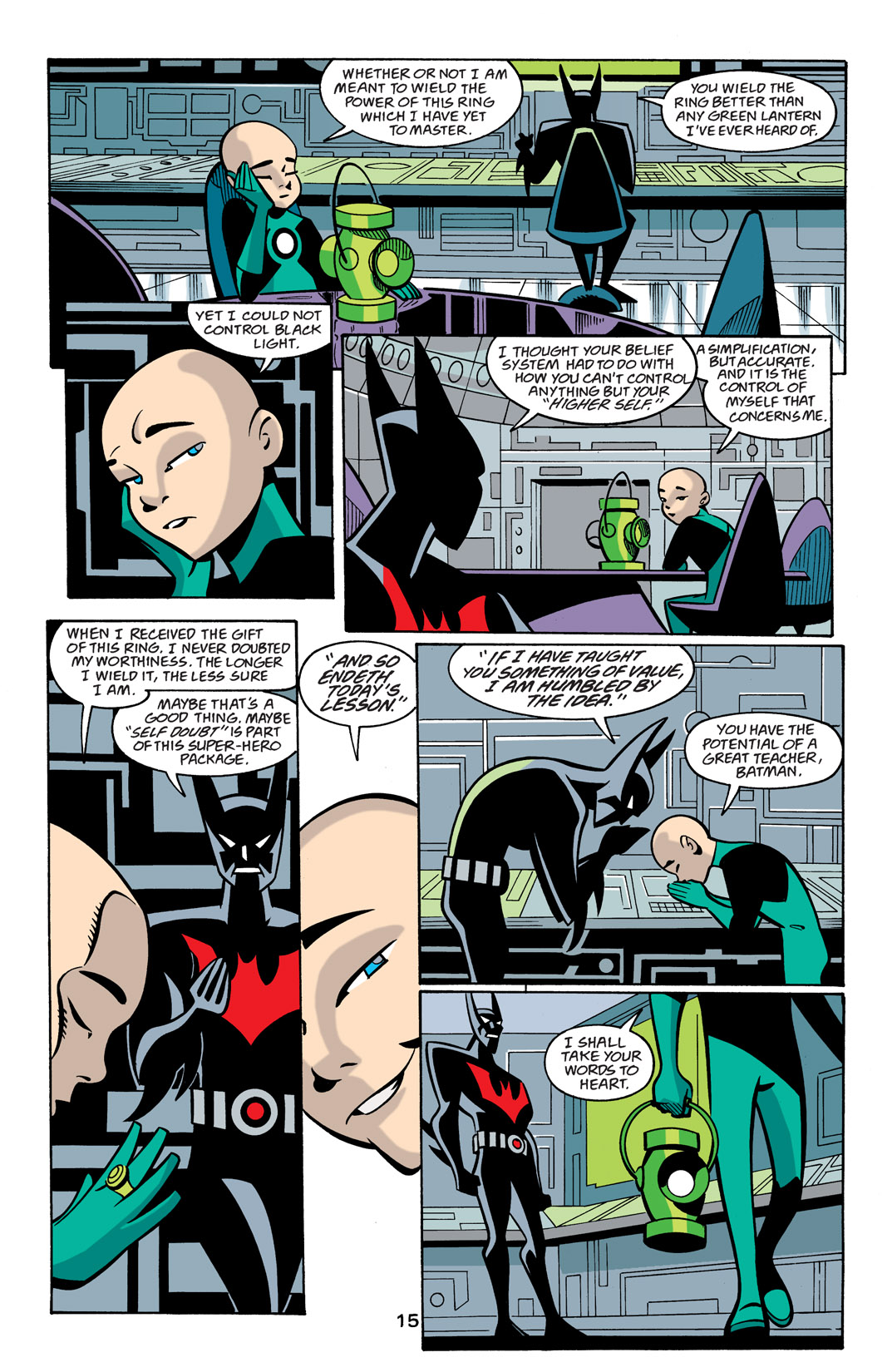 Read online Batman Beyond [II] comic -  Issue #22 - 16