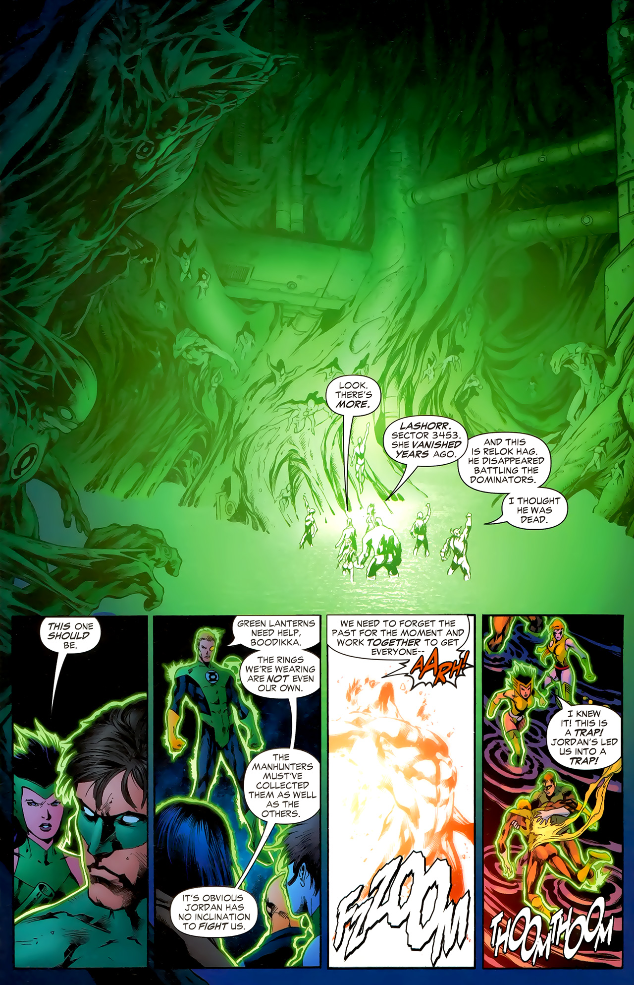 Read online Green Lantern (2005) comic -  Issue #12 - 21