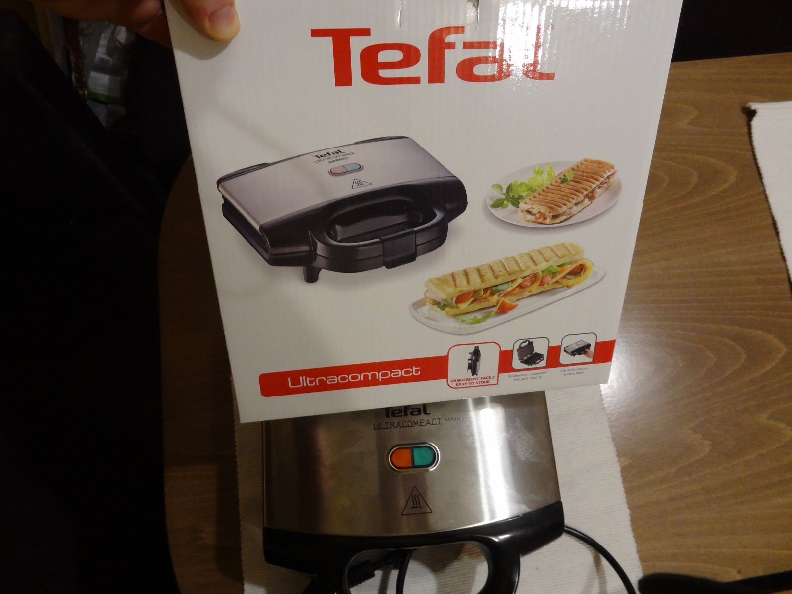 Quick sandwich making tips with the Tefal Ultracompact SM1552