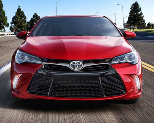 Toyota Camry Hybrid Red Elegant Concept Body 2016