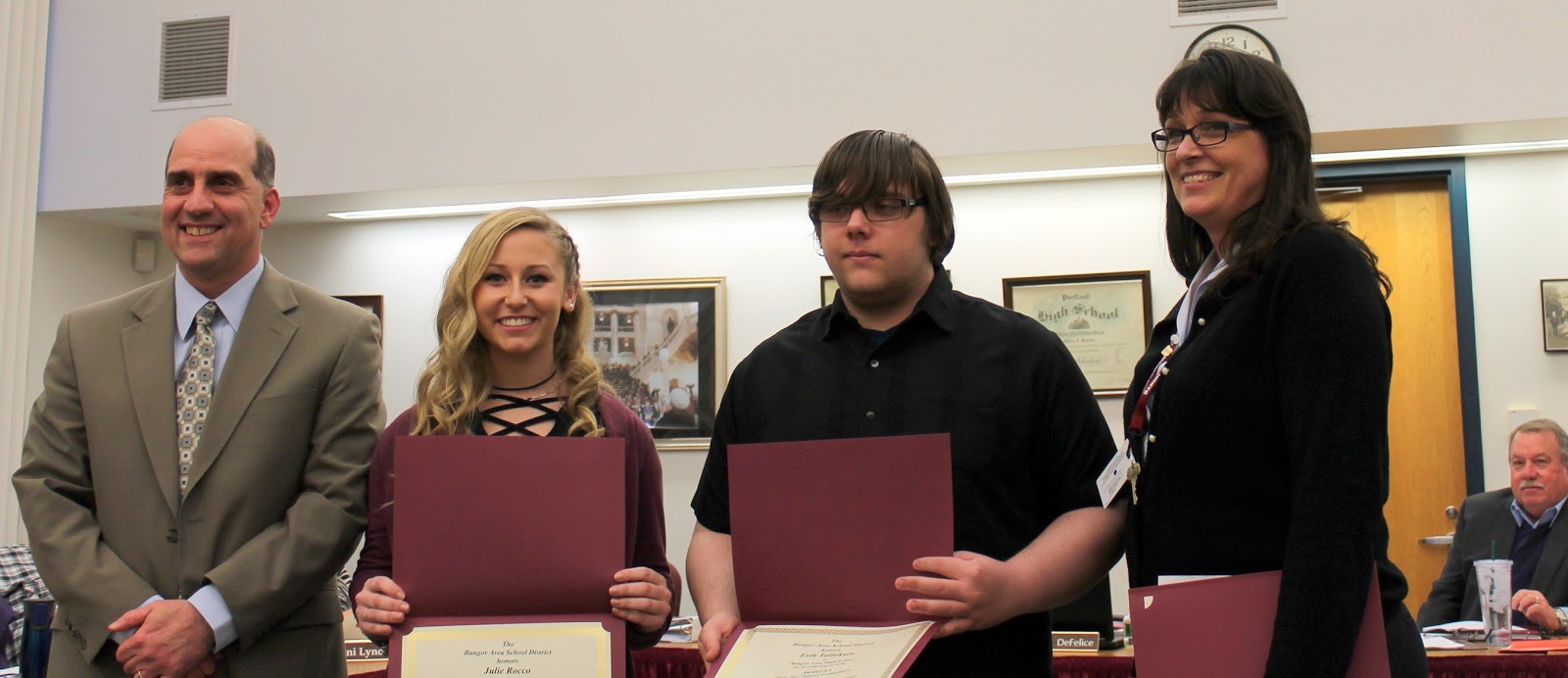 Lehigh Valley Ramblings Bangor High School Honors Its Tech Students