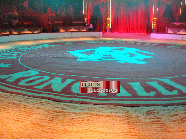 tapis de piste du Circus Roncalli 2006 