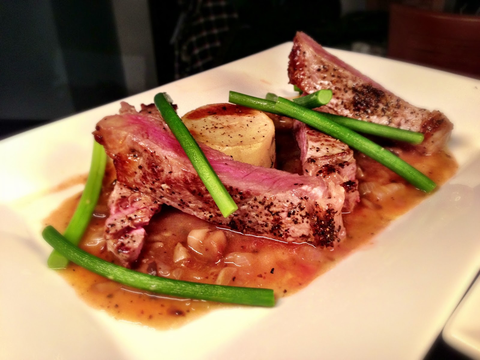 The Silver Chef Making a Great Sauce For That Ribeye Steak