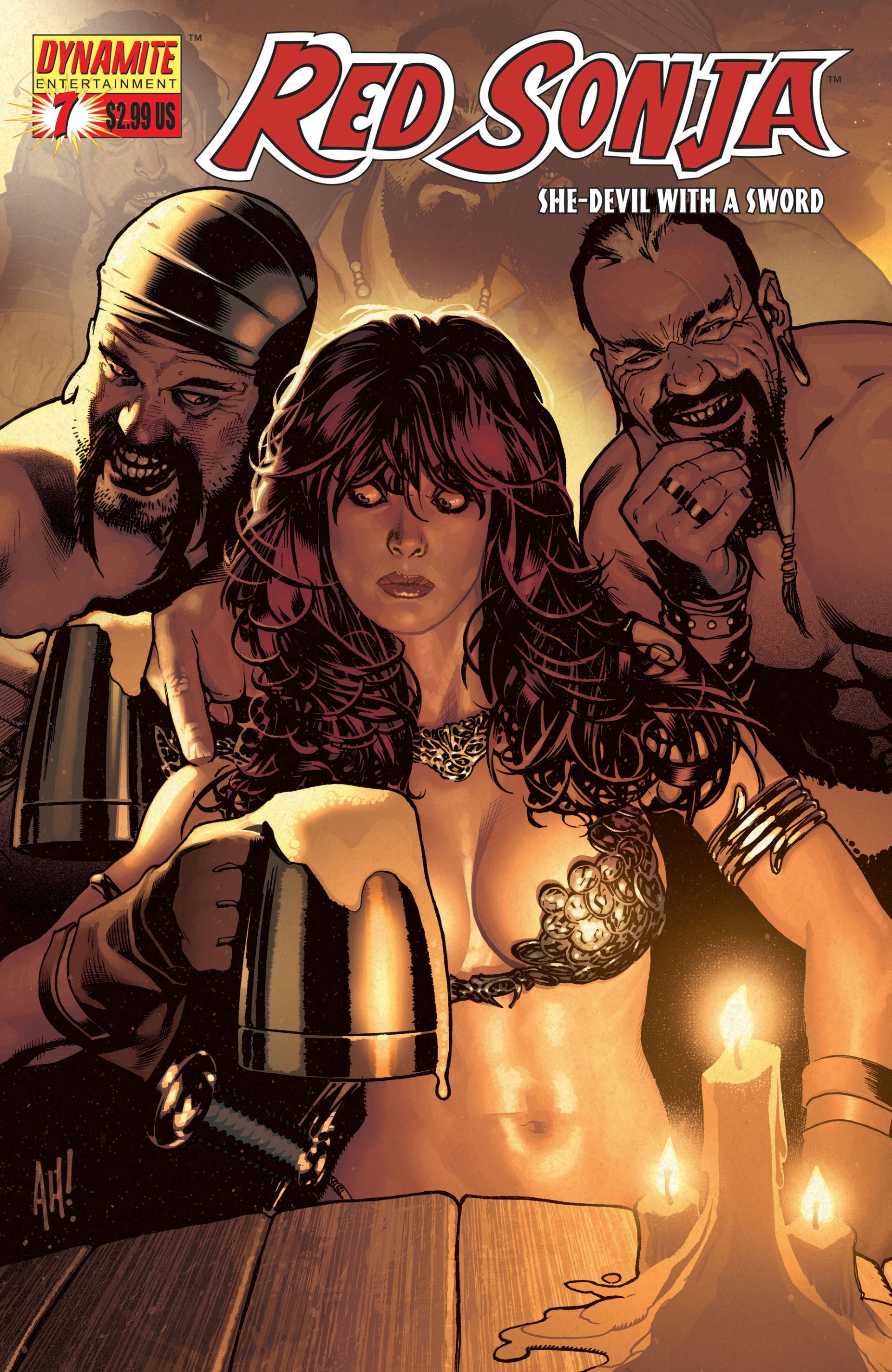 Read online Red Sonja (2005) comic -  Issue #7 - 1