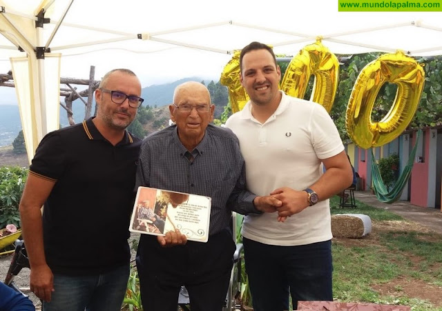 Breña Alta felicita a dos de sus vecinos, al cumplir 100 años de vida