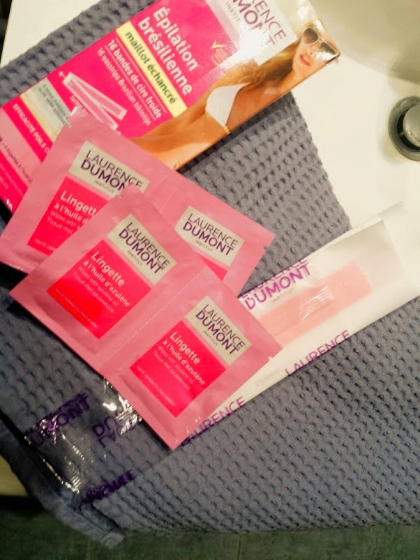 L'épilation du bikini grâce aux bandes de cire froide Laurence Dumont