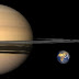 COMO SERIA SE A TERRA TIVESSE ANÉIS ASSIM COMO SATURNO?