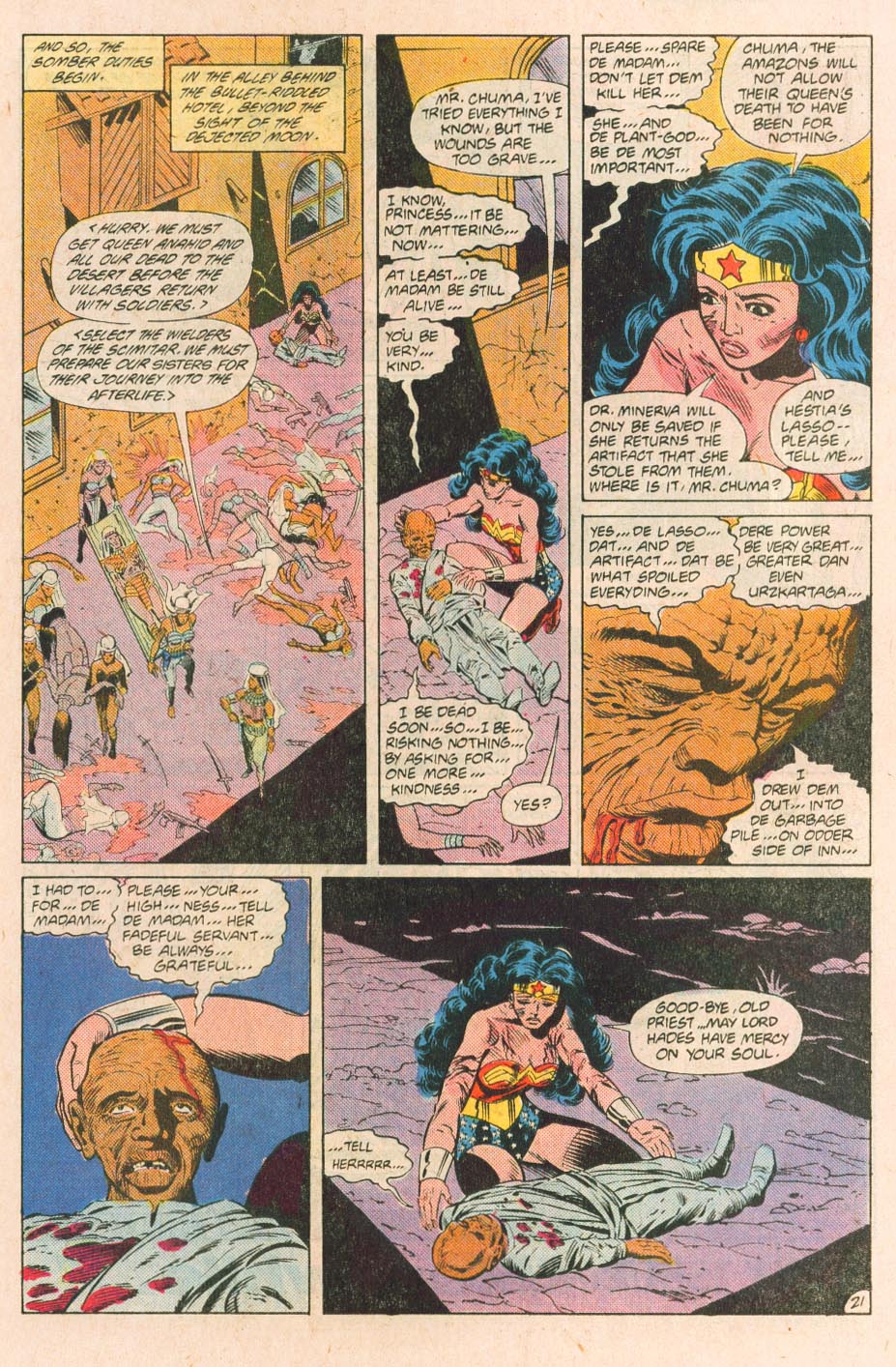 Read online Wonder Woman (1987) comic -  Issue #31 - 23
