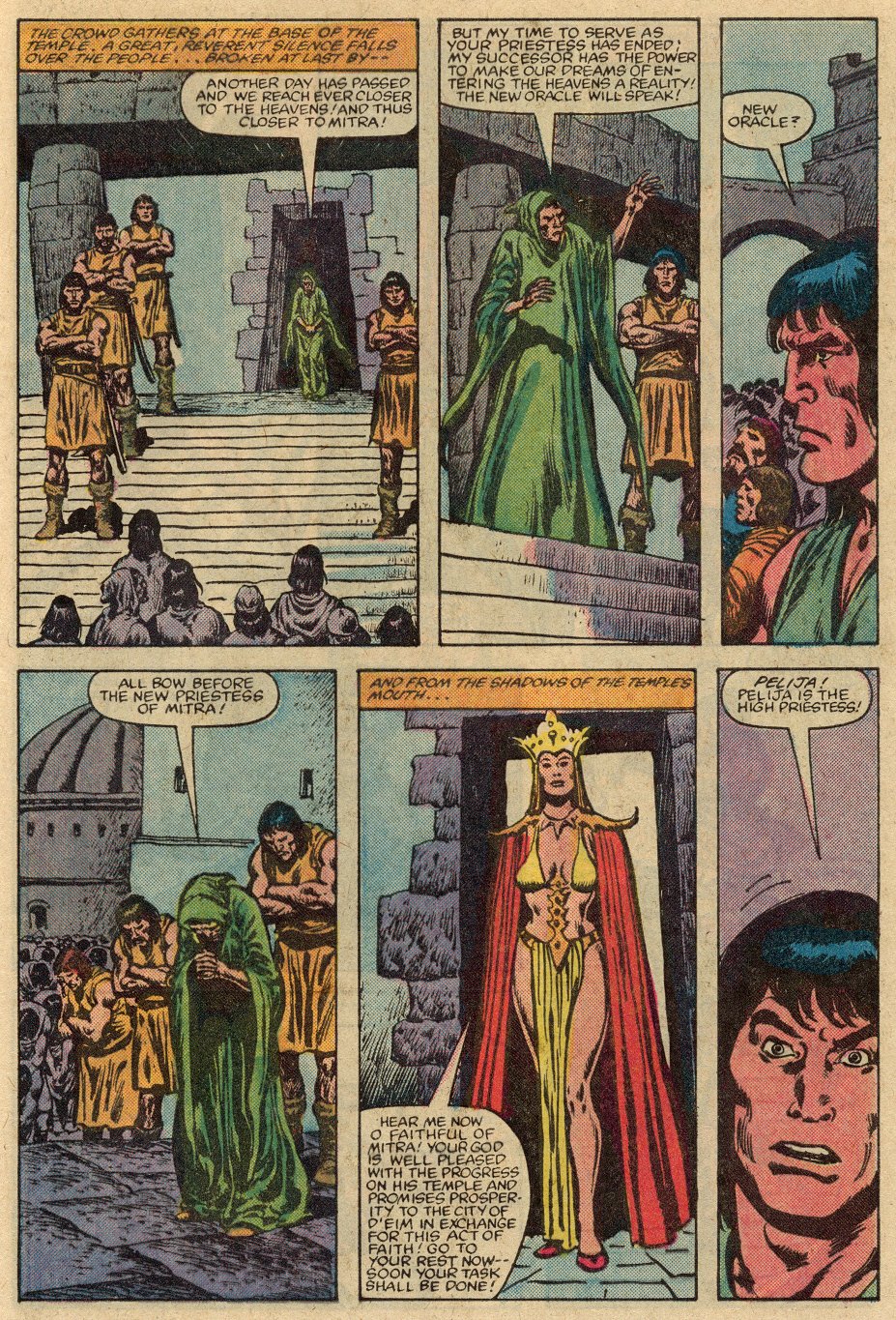 Read online Conan the Barbarian (1970) comic -  Issue #147 - 8