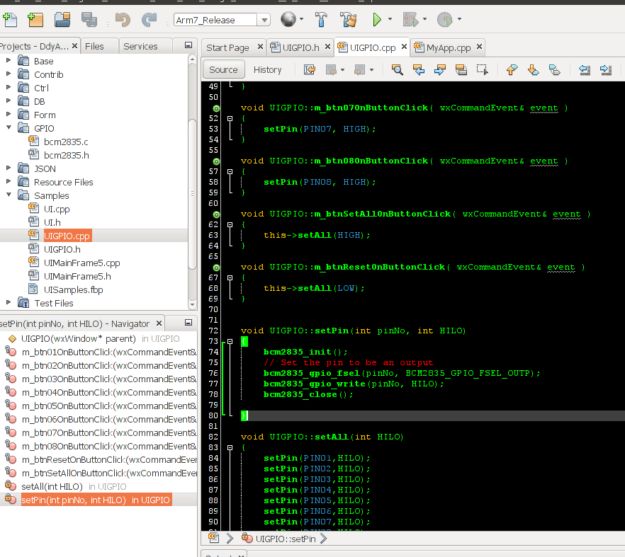 Wiringpi C Compile