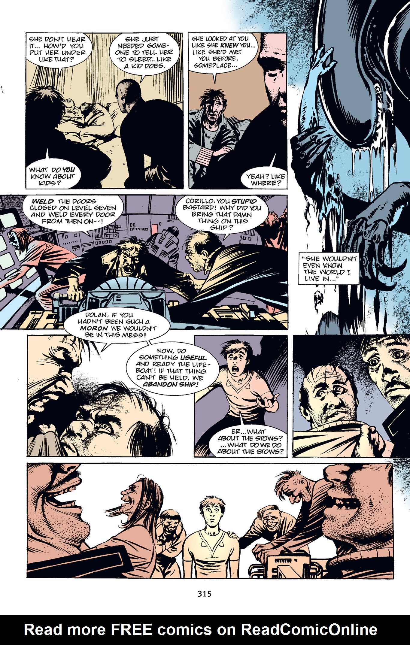 Read online Aliens: Glass Corridor comic -  Issue # Full - 9