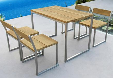 10 Desain Meja dan Kursi  Buat Warung  Kedai Kopi  Murah 