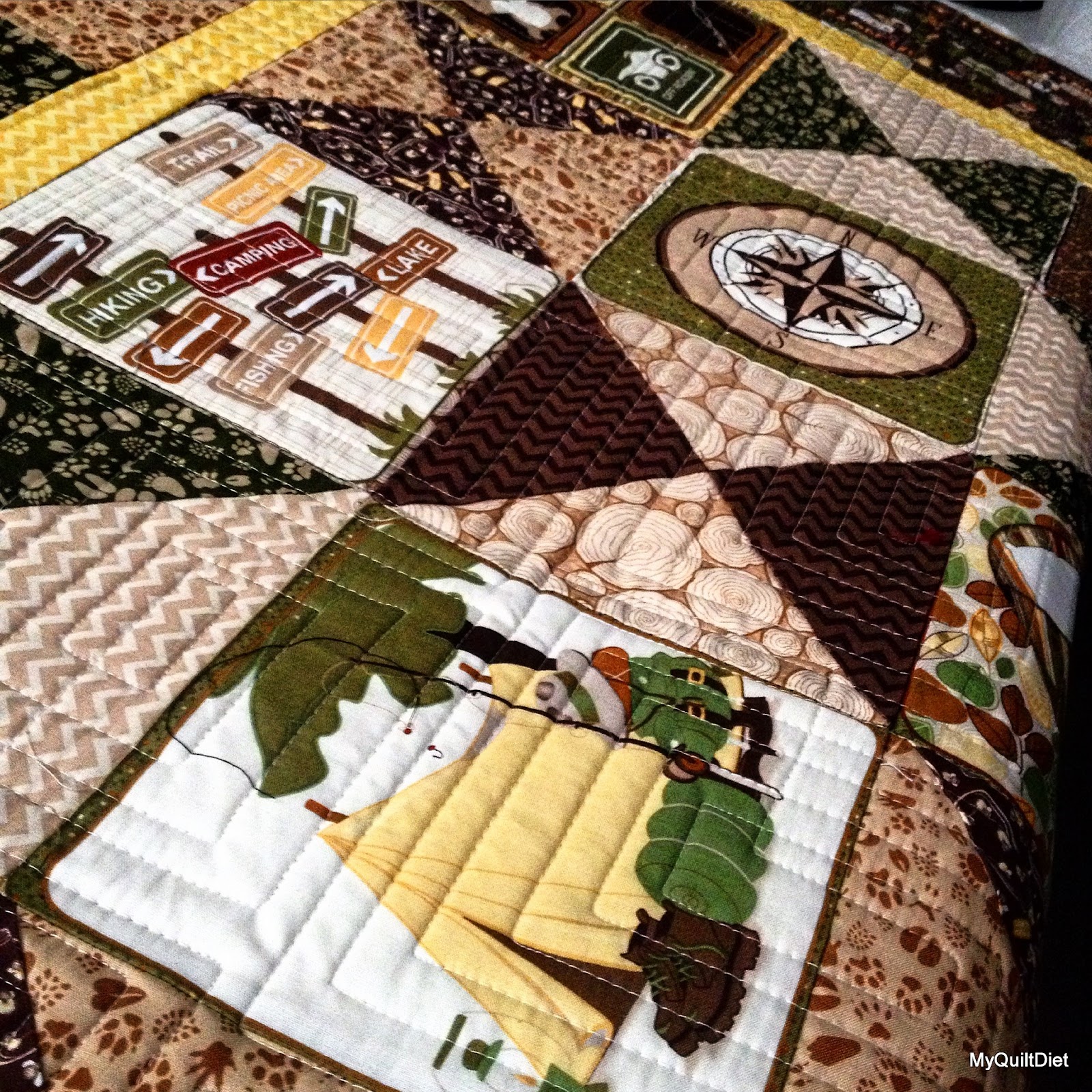 MARION MCCLELLAN Nancy's Camping Quilt