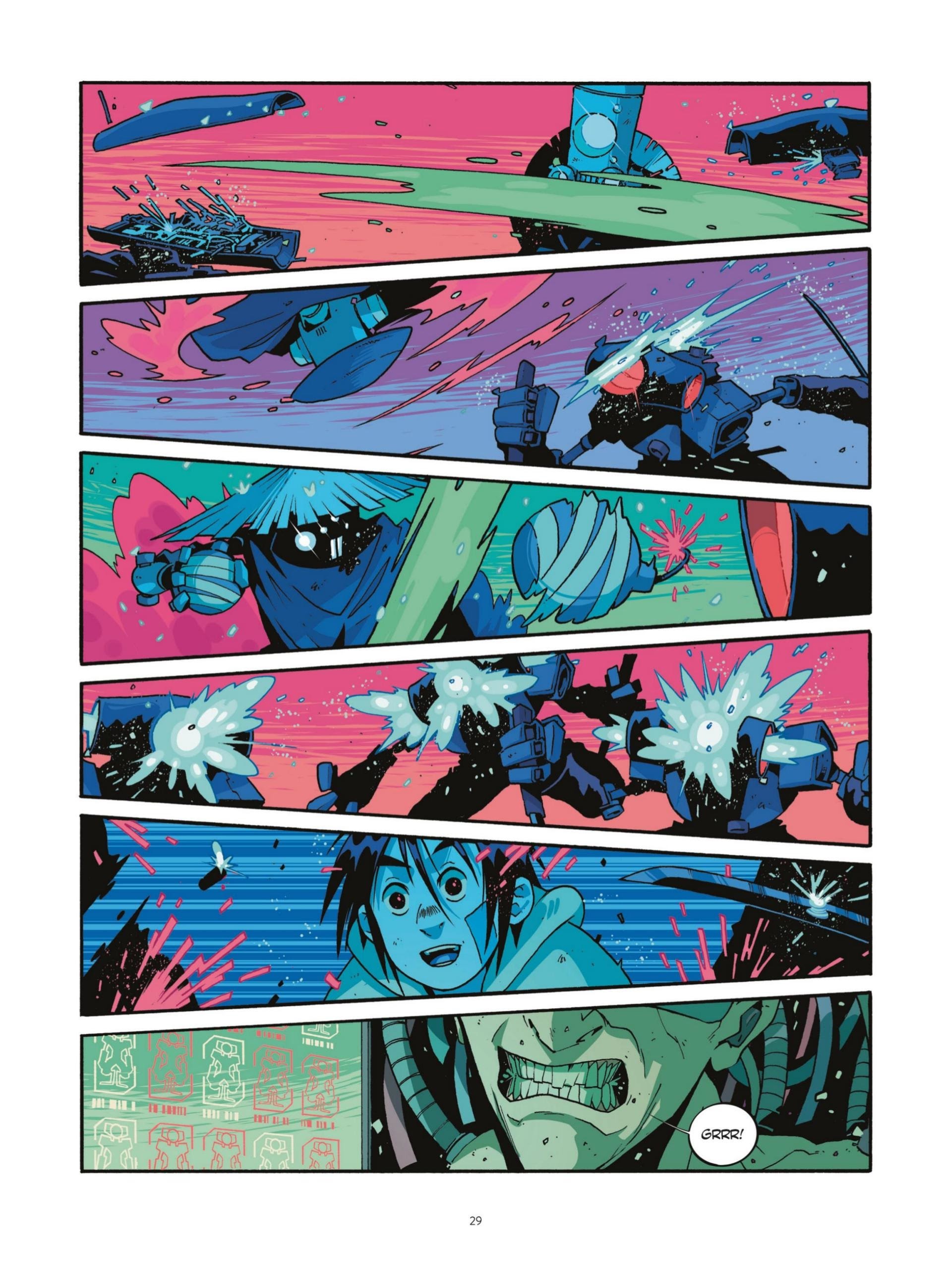 Read online Yojimbot (2021) comic -  Issue #3 - 29