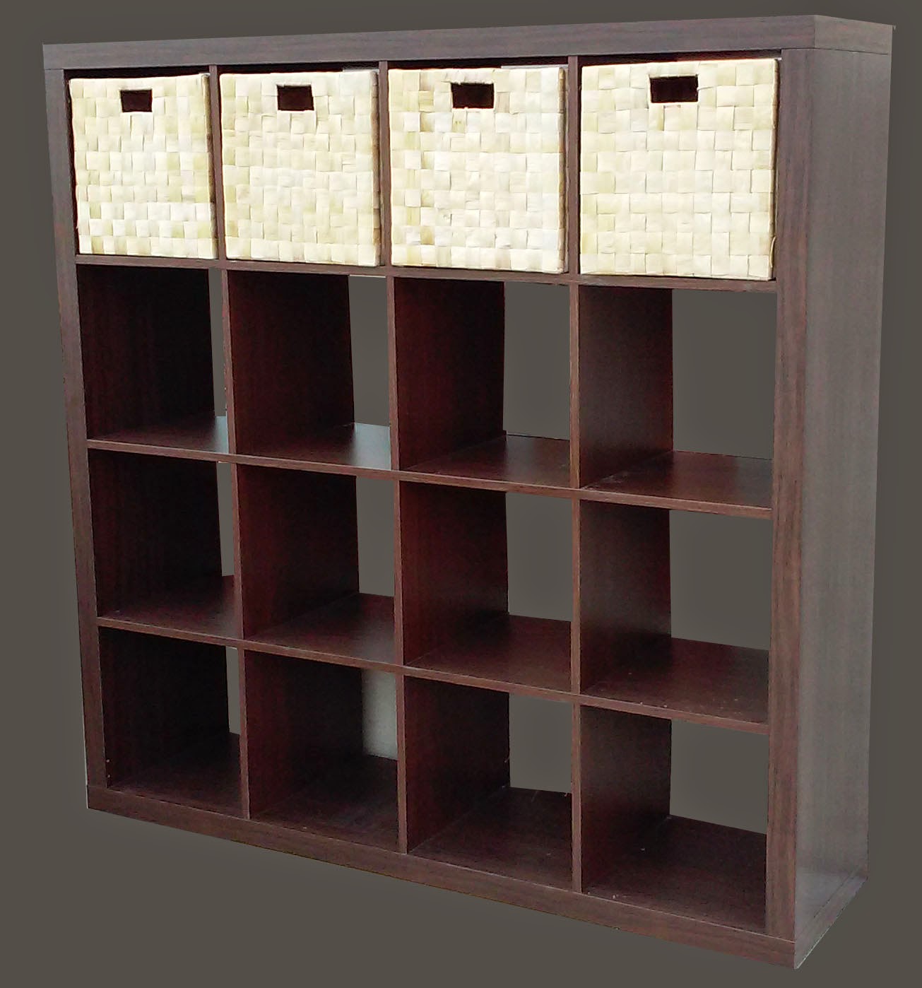 Uhuru Furniture & Collectibles Ikea Shelf with Baskets 95 SOLD