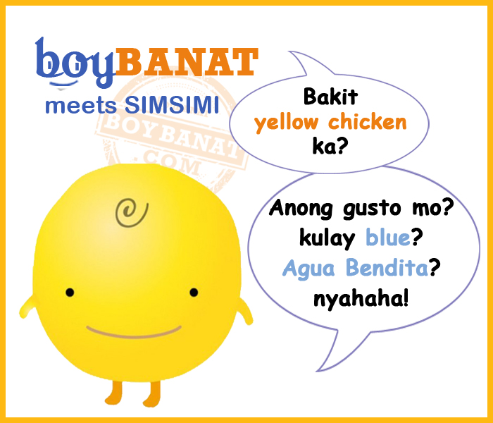Simsimi Funny Tagalog Answers and Simsimi Pinoy Conversations ~ Boy Banat