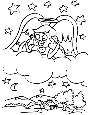 Angel Coloring Pages