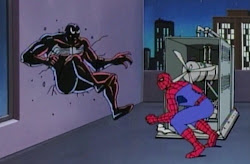 spider animated series venom spiderman cartoon 1994 neko random season episode
