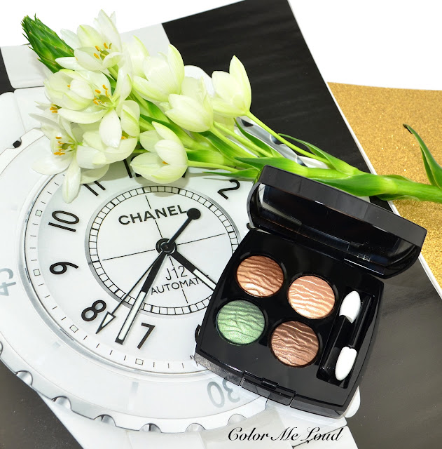 Chanel Empreinte du Désert Quadra Eyeshadow Palette for Summer 2016, Review, Swatch & FOTD