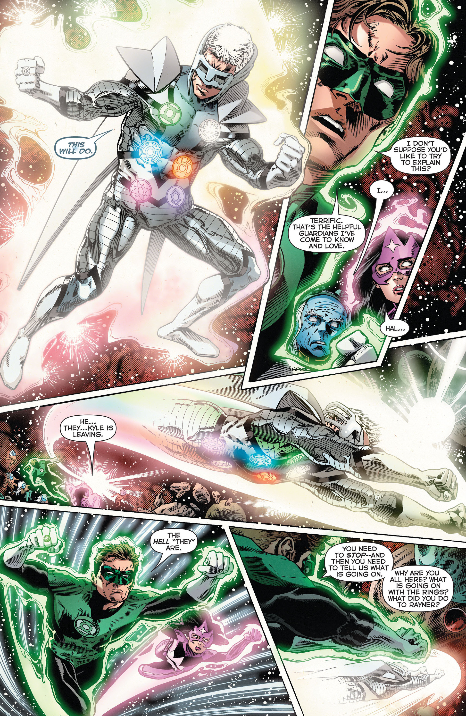 Read online Green Lantern: New Guardians comic -  Issue #24 - 6