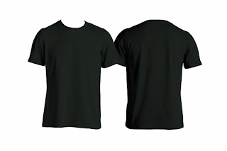 Gambar Kaos Polos Hitam