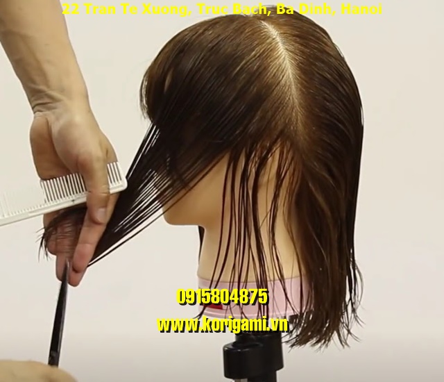 BÀI CẮT TÓC LÁ OVAL CÚP PHỒNG NGỌN ĐỘ ĐUỔI TẦNG THẤP